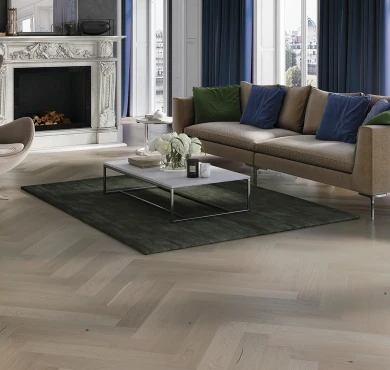 Stejar Marzipan Muffin Herringbone 130